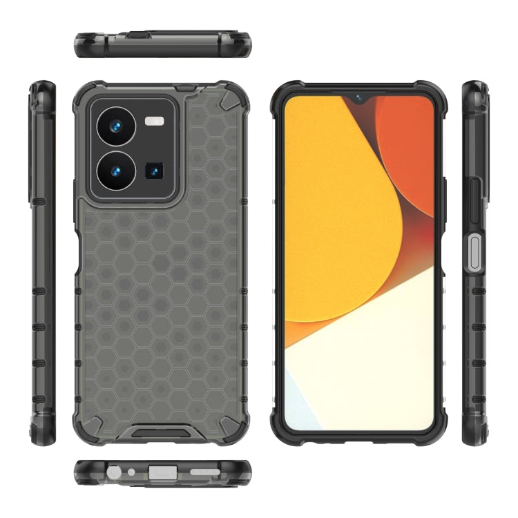 For vivo Y35 4G / Y22S 4G Global Honeycomb Phone Case