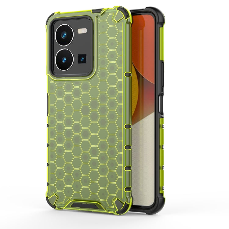 For vivo Y35 4G / Y22S 4G Global Honeycomb Phone Case
