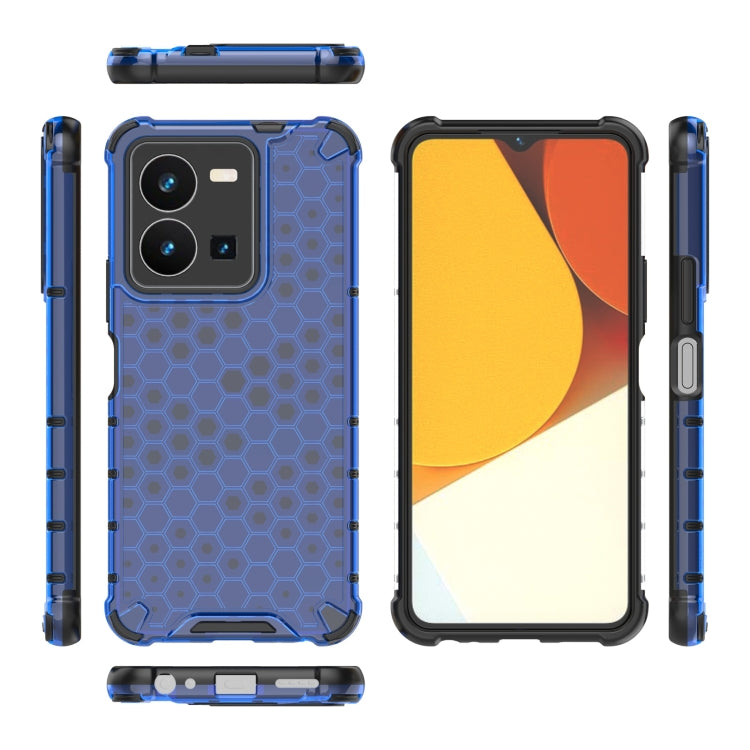 For vivo Y35 4G / Y22S 4G Global Honeycomb Phone Case