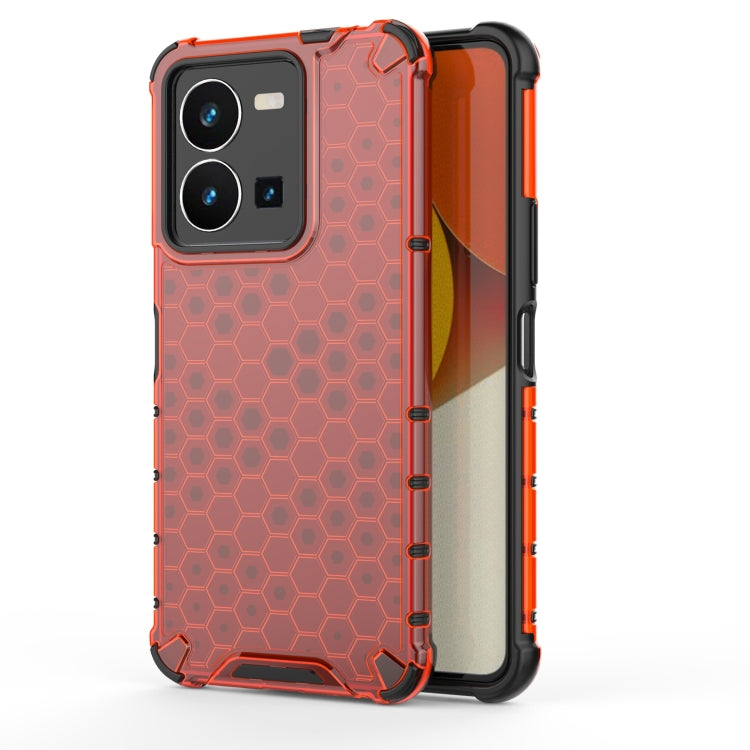 For vivo Y35 4G / Y22S 4G Global Honeycomb Phone Case