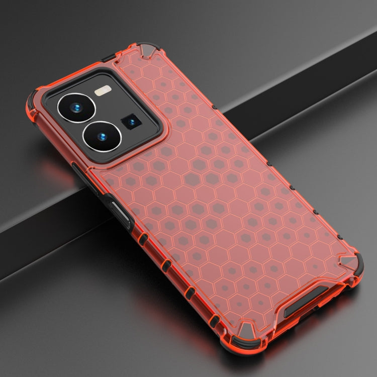 For vivo Y35 4G / Y22S 4G Global Honeycomb Phone Case