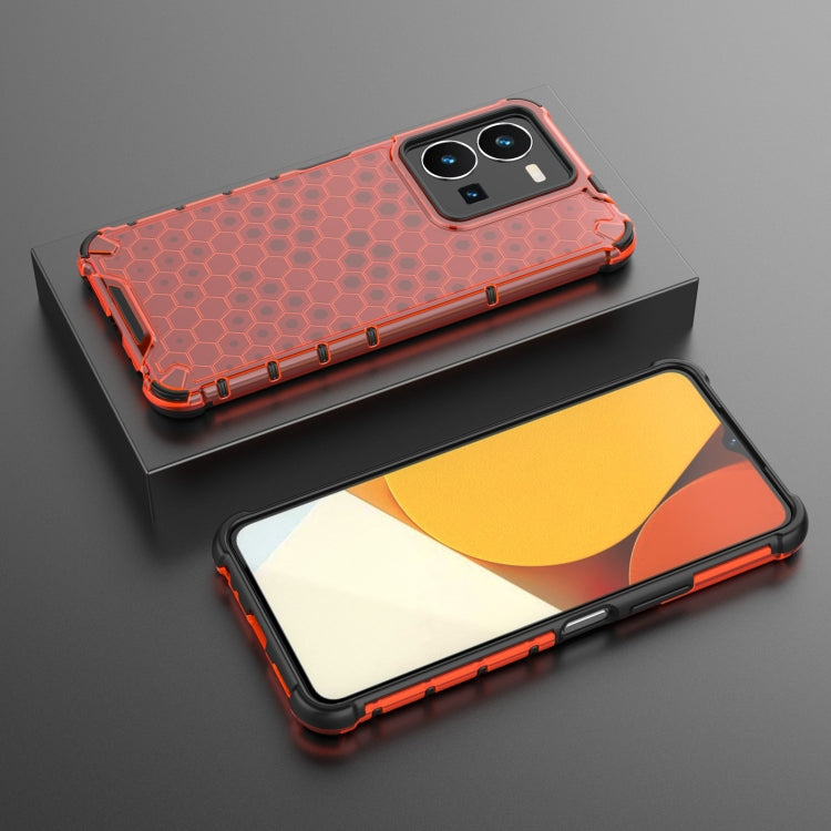 For vivo Y35 4G / Y22S 4G Global Honeycomb Phone Case