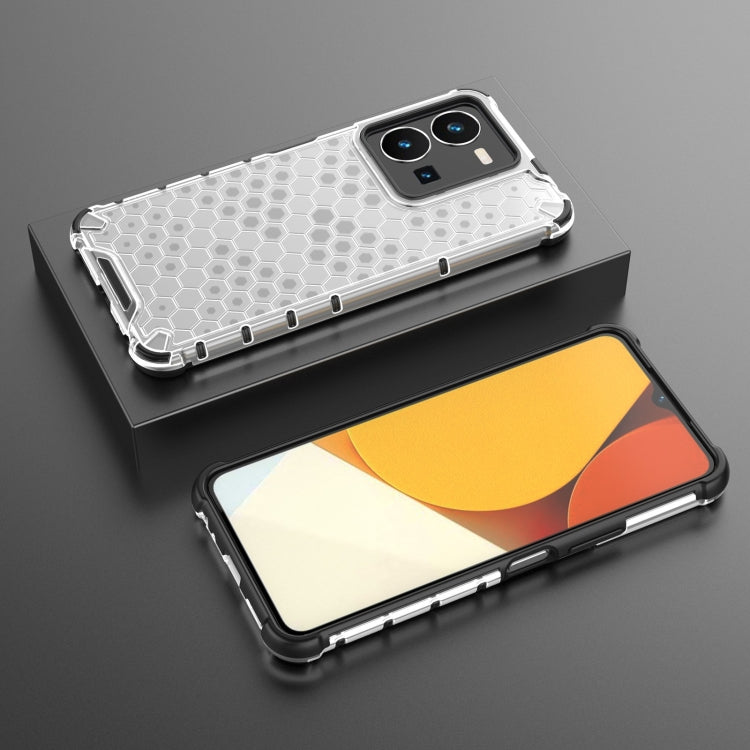 For vivo Y35 4G / Y22S 4G Global Honeycomb Phone Case