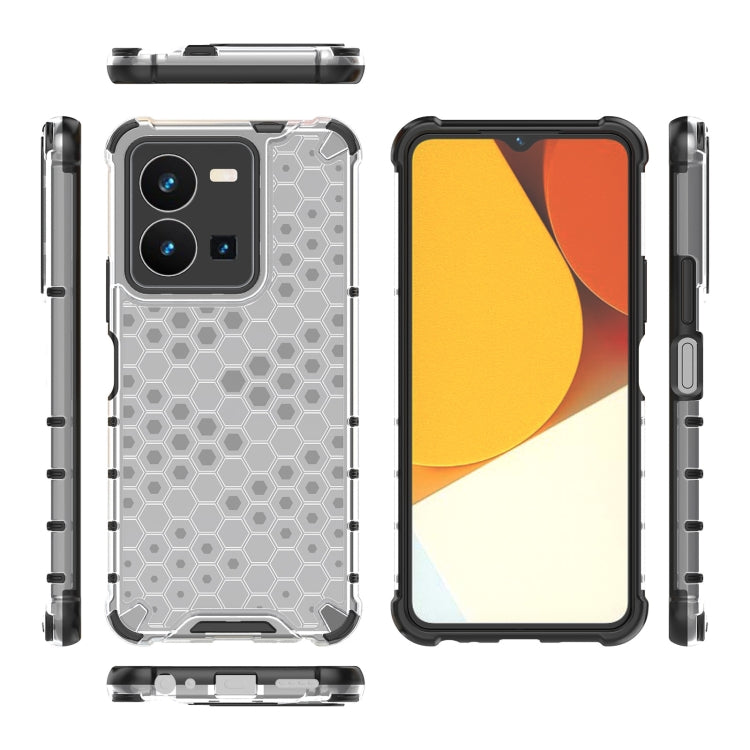 For vivo Y35 4G / Y22S 4G Global Honeycomb Phone Case