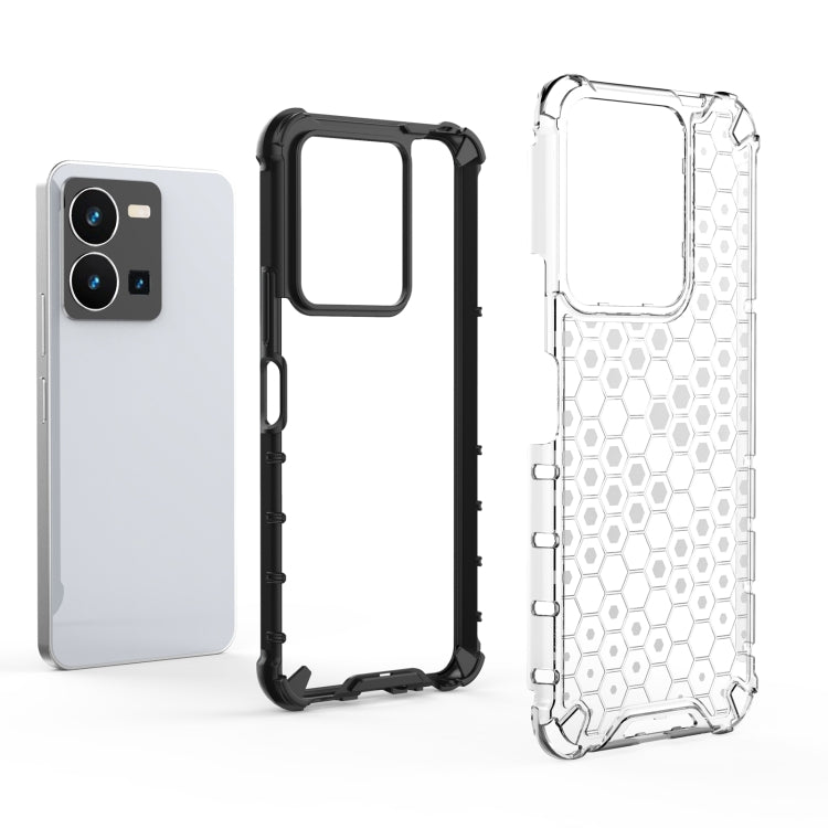 For vivo Y35 4G / Y22S 4G Global Honeycomb Phone Case