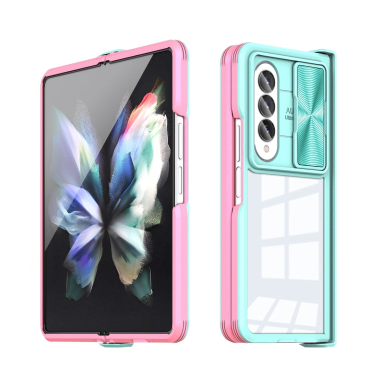 For Samsung Galaxy Z Fold4 360 Full Body Sliding Camshield Phone Case