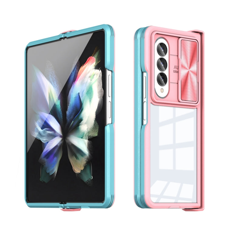 For Samsung Galaxy Z Fold4 360 Full Body Sliding Camshield Phone Case