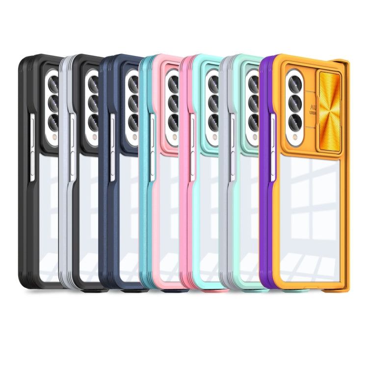 For Samsung Galaxy Z Fold4 360 Full Body Sliding Camshield Phone Case