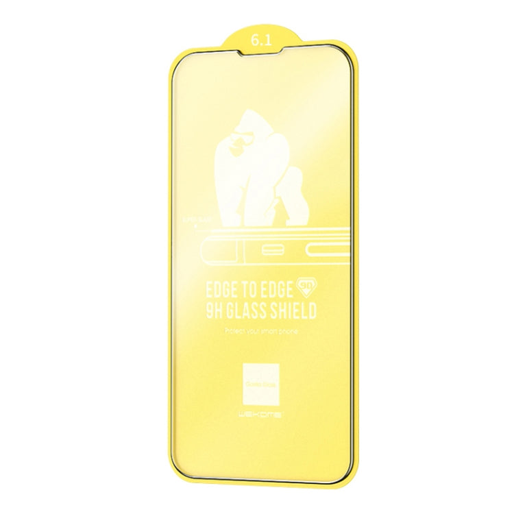For iPhone 14 Pro WEKOME 9D Curved Frosted Tempered Glass Film