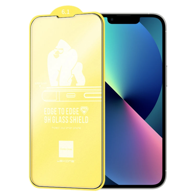 For iPhone 13 mini WEKOME 9D Curved Frosted Tempered Glass Film