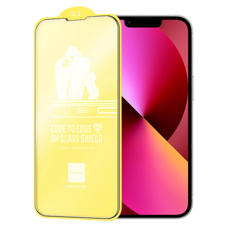 For iPhone 13 WEKOME 9D Curved Frosted Tempered Glass Film