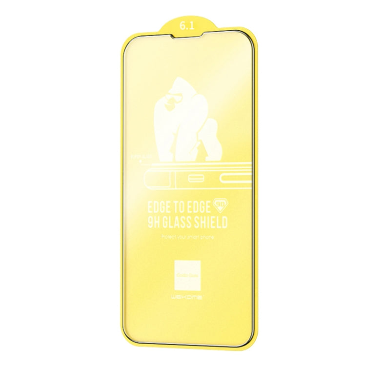 For iPhone 12 mini WEKOME 9D Curved Frosted Tempered Glass Film