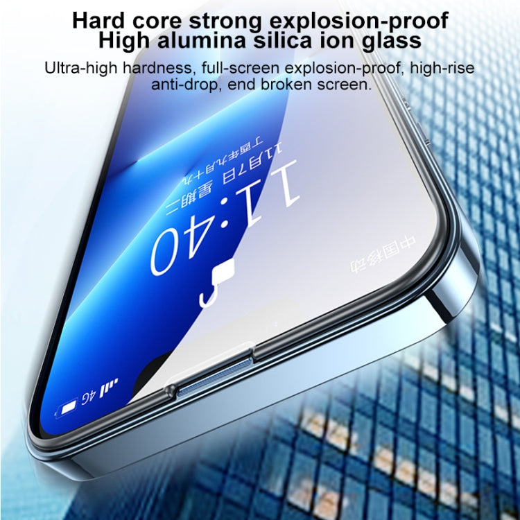 For iPhone 13 WEKOME 9D Curved Privacy Tempered Glass Film