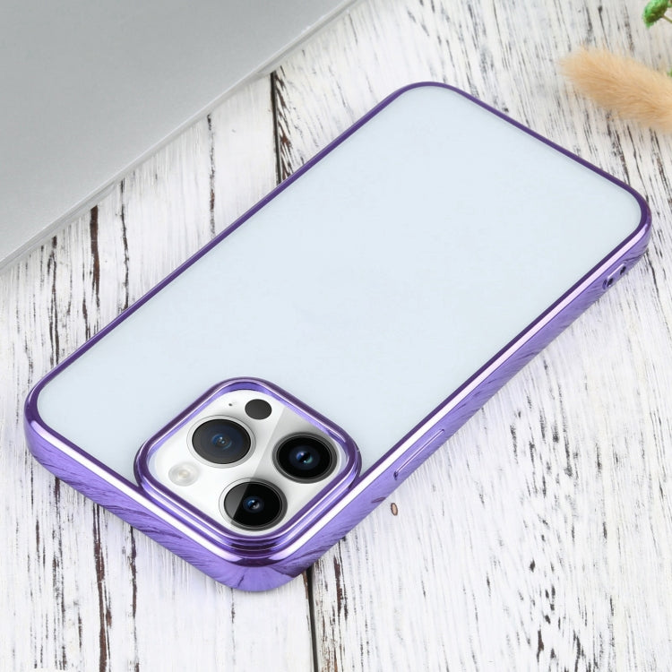 For iPhone 14 Pro Max Ultra-thin Electroplating TPU Phone Case