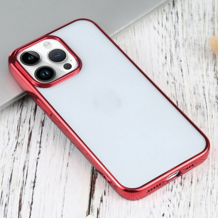 For iPhone 14 Pro Max Ultra-thin Electroplating TPU Phone Case