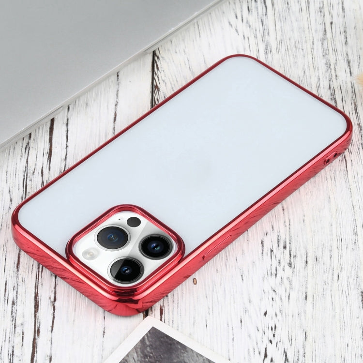 For iPhone 14 Pro Max Ultra-thin Electroplating TPU Phone Case
