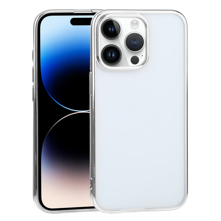 For iPhone 14 Pro Max Ultra-thin Electroplating TPU Phone Case