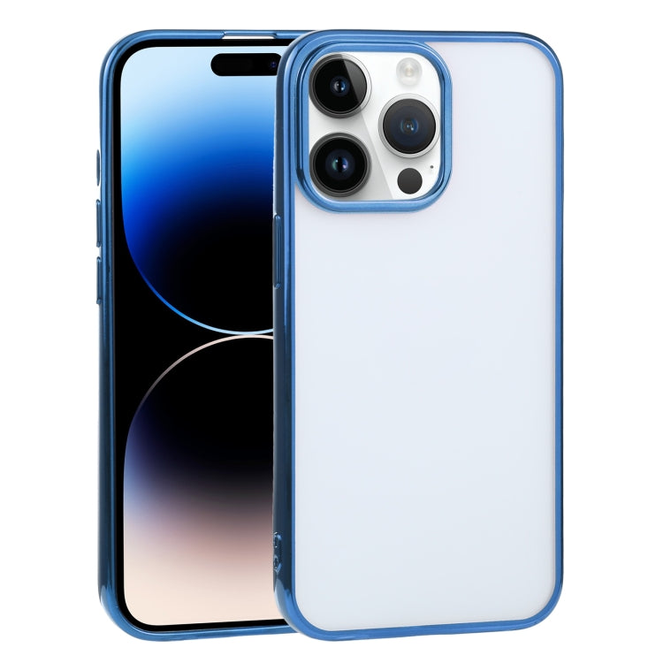 For iPhone 14 Pro Max Ultra-thin Electroplating TPU Phone Case