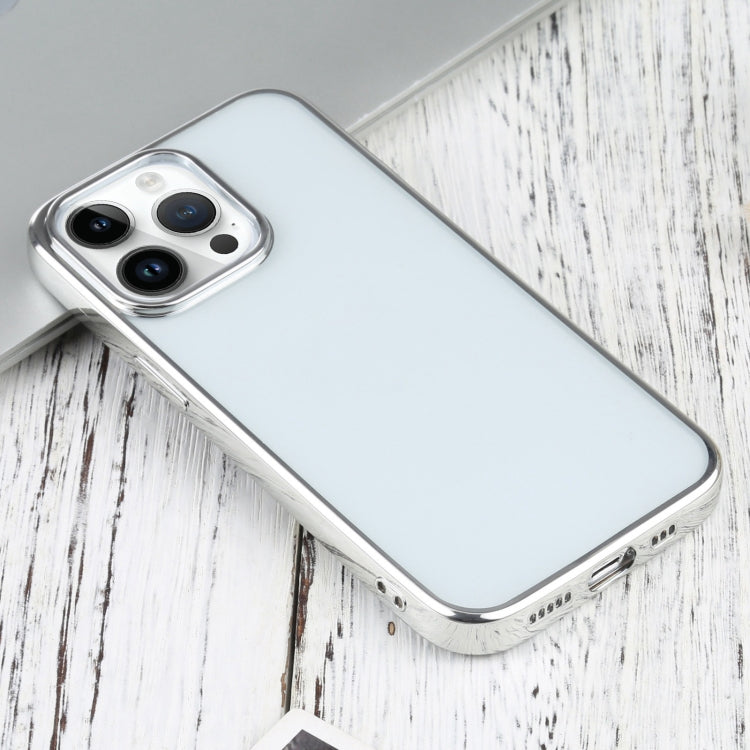 For iPhone 14 Pro Ultra-thin Electroplating TPU Phone Case