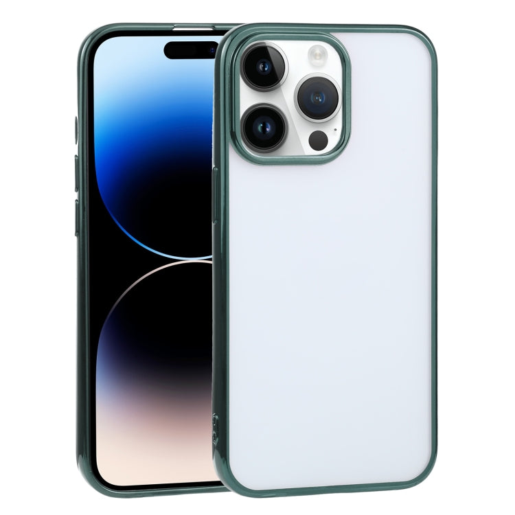For iPhone 14 Pro Ultra-thin Electroplating TPU Phone Case