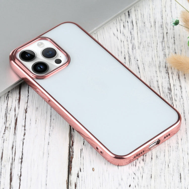 For iPhone 14 Pro Ultra-thin Electroplating TPU Phone Case
