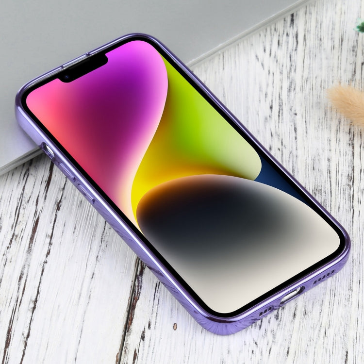For iPhone 14 Ultra-thin Electroplating TPU Phone Case