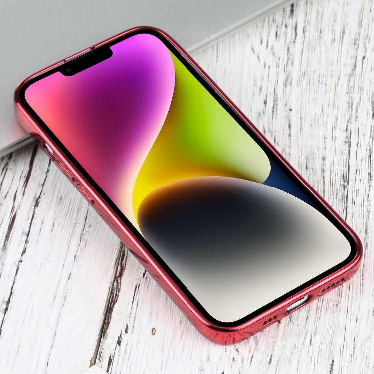 For iPhone 14 Ultra-thin Electroplating TPU Phone Case