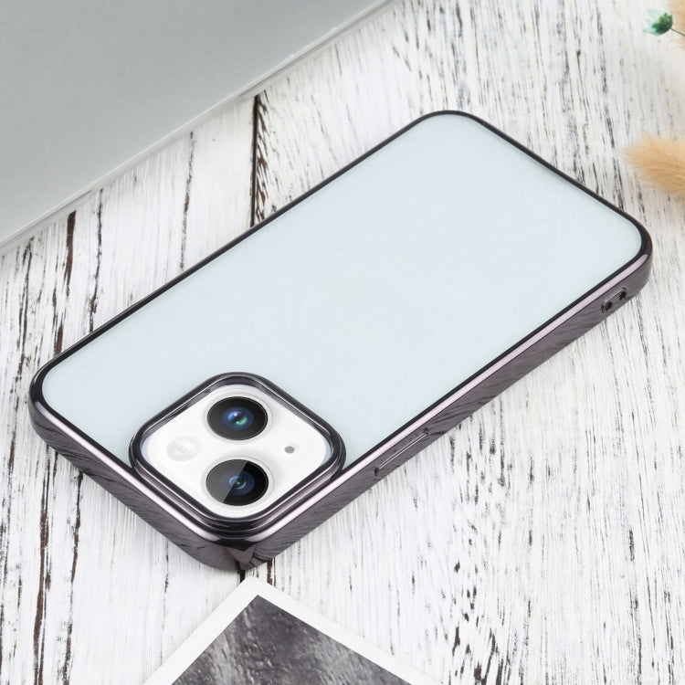 For iPhone 14 Ultra-thin Electroplating TPU Phone Case