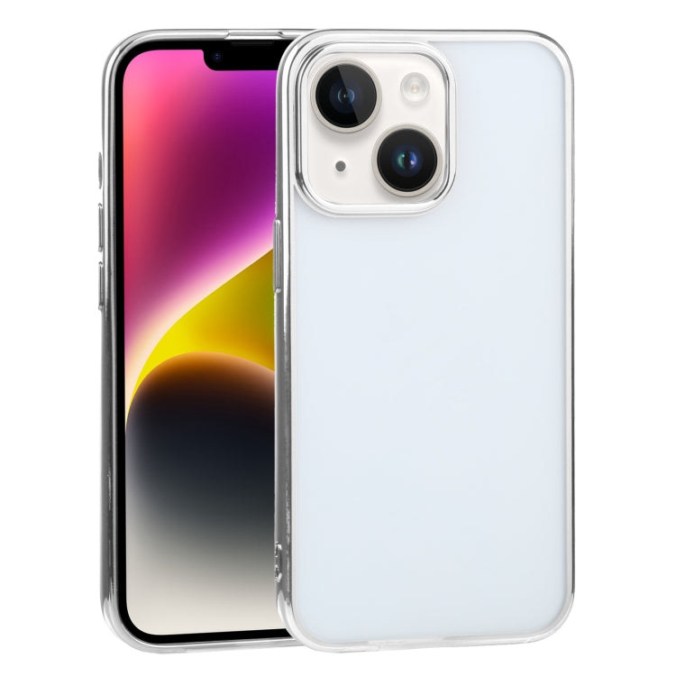 For iPhone 14 Ultra-thin Electroplating TPU Phone Case