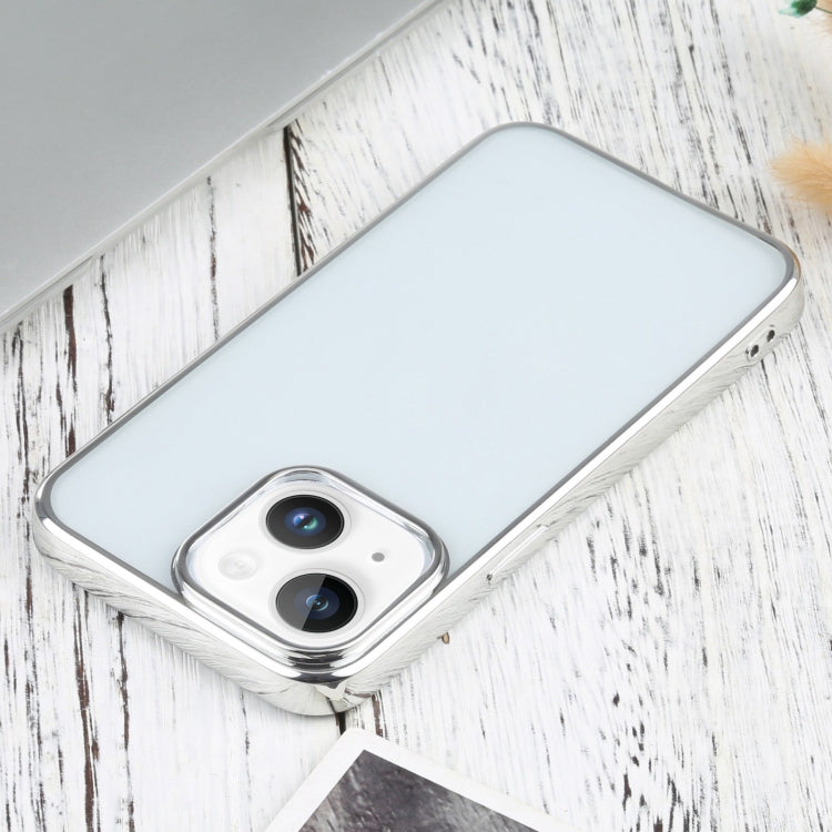 For iPhone 14 Ultra-thin Electroplating TPU Phone Case