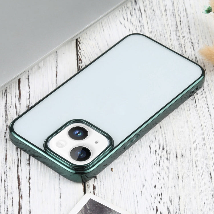 For iPhone 14 Ultra-thin Electroplating TPU Phone Case