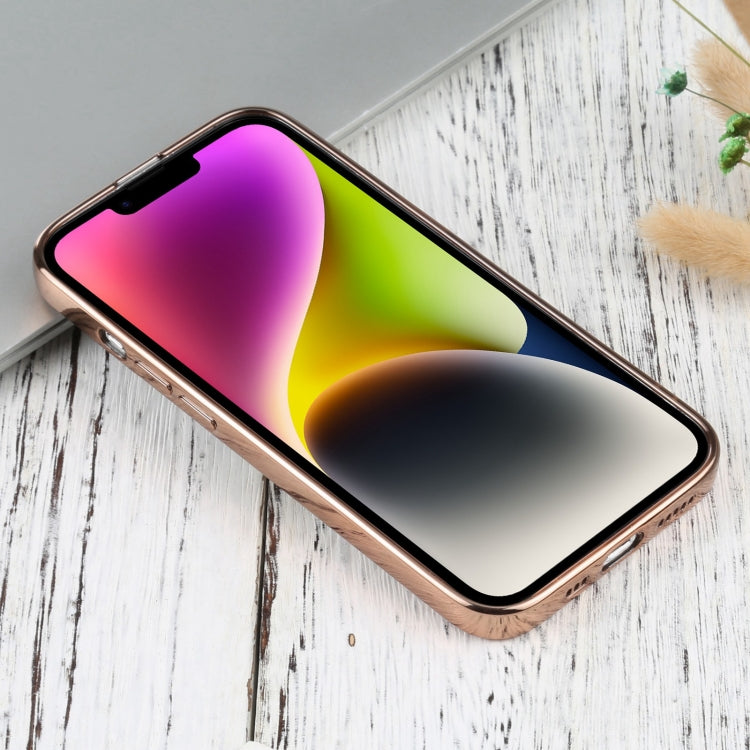 For iPhone 14 Ultra-thin Electroplating TPU Phone Case
