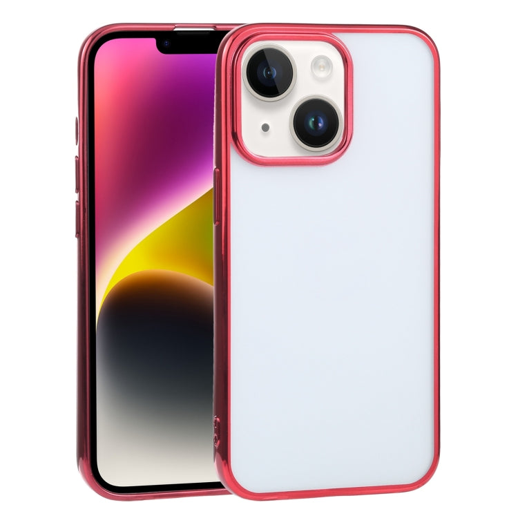 For iPhone 14 Plus Ultra-thin Electroplating TPU Phone Case