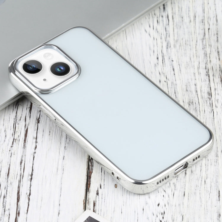 For iPhone 14 Plus Ultra-thin Electroplating TPU Phone Case