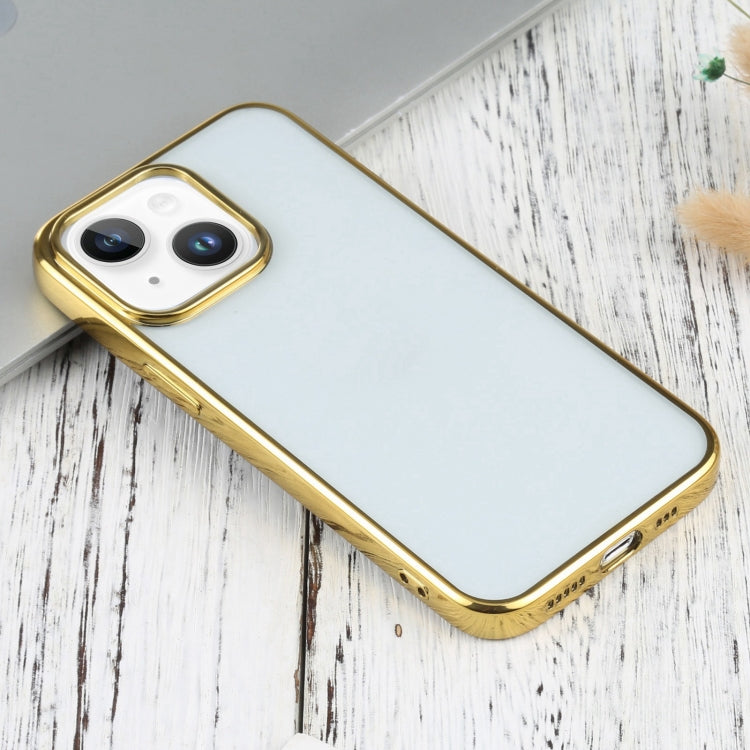 For iPhone 14 Plus Ultra-thin Electroplating TPU Phone Case