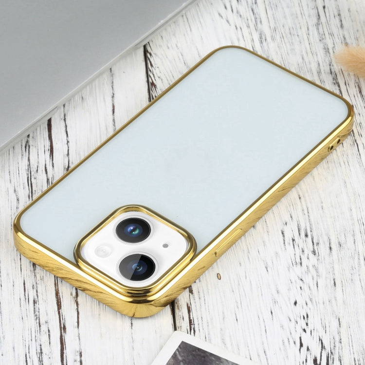 For iPhone 14 Plus Ultra-thin Electroplating TPU Phone Case