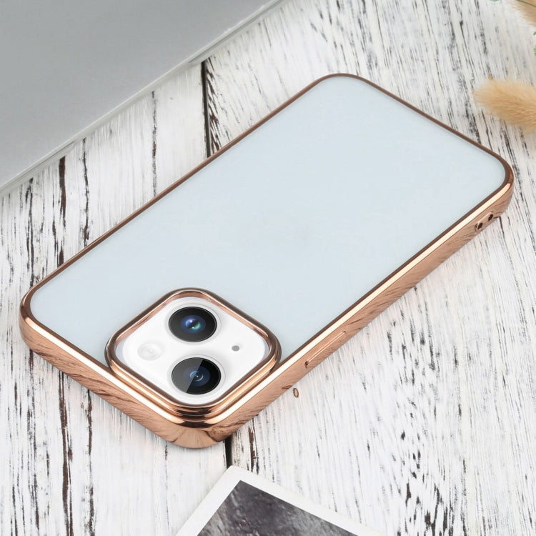 For iPhone 14 Plus Ultra-thin Electroplating TPU Phone Case