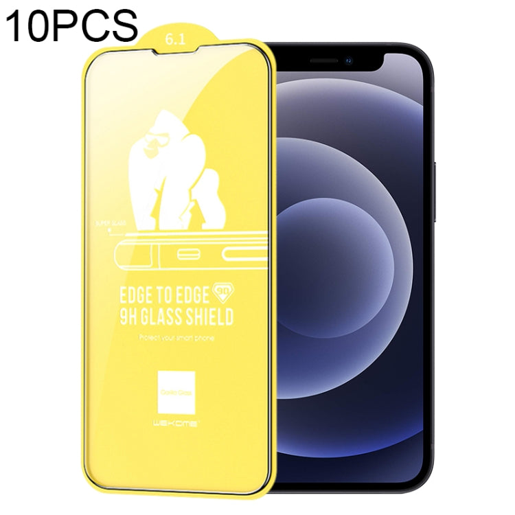 For iPhone 12 mini 10pcs WEKOME 9D Curved HD Tempered Glass Film