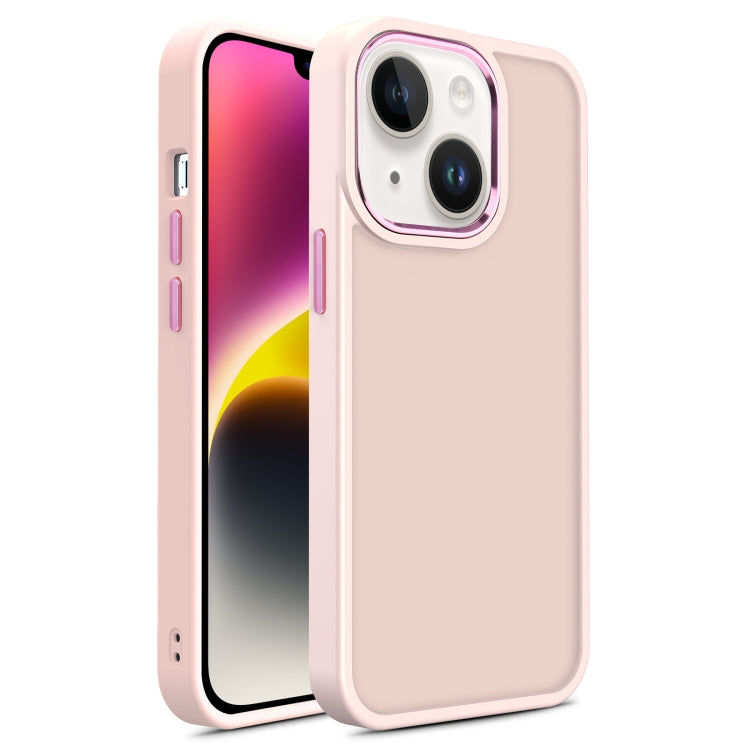 For iPhone 14 Shield Skin Feel PC + TPU Phone Case