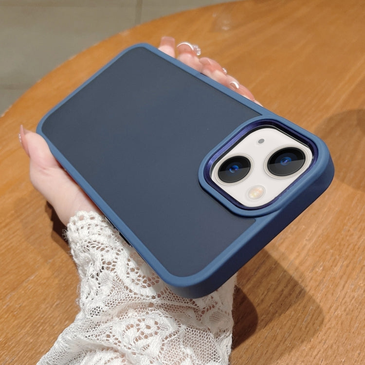 For iPhone 14 Shield Skin Feel PC + TPU Phone Case