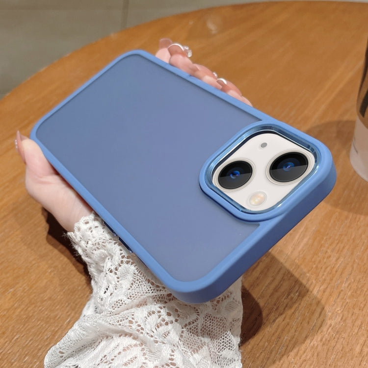 For iPhone 14 Shield Skin Feel PC + TPU Phone Case