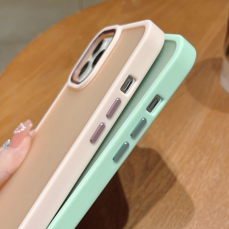 For iPhone 14 Plus Shield Skin Feel PC + TPU Phone Case