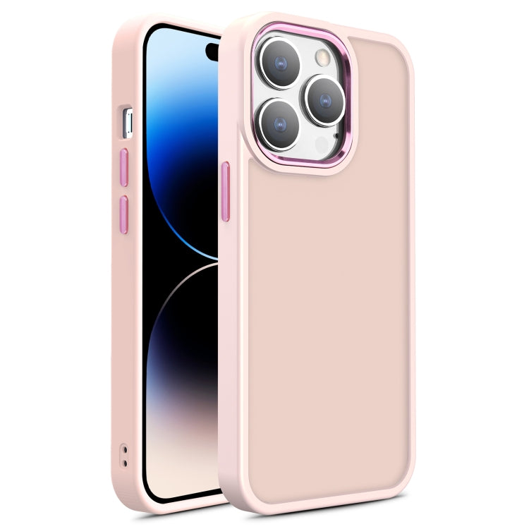 For iPhone 14 Pro Max Shield Skin Feel PC + TPU Phone Case