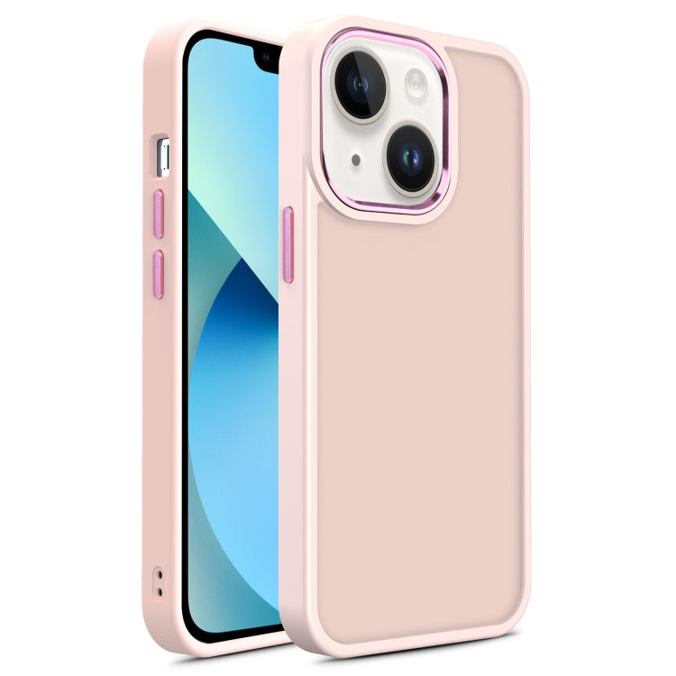 For iPhone 13 Shield Skin Feel PC + TPU Phone Case