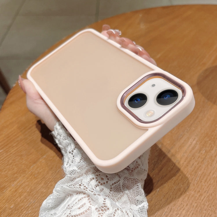 For iPhone 13 Shield Skin Feel PC + TPU Phone Case