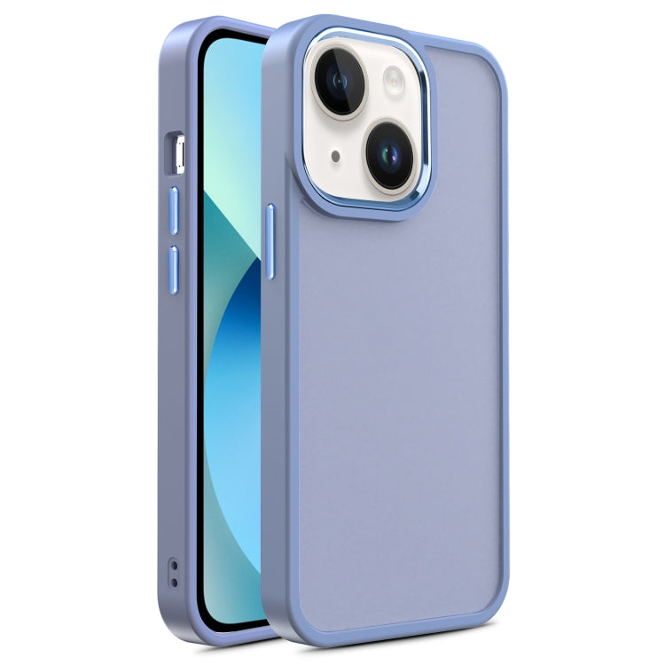 For iPhone 13 Shield Skin Feel PC + TPU Phone Case