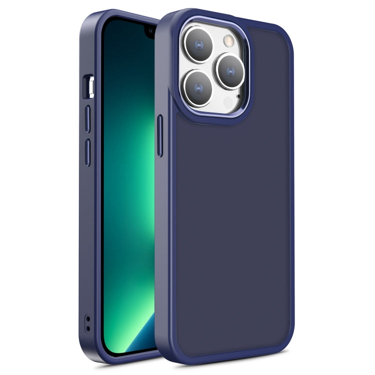 For iPhone 13 Pro Shield Skin Feel PC + TPU Phone Case