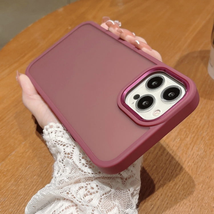 For iPhone 13 Pro Shield Skin Feel PC + TPU Phone Case