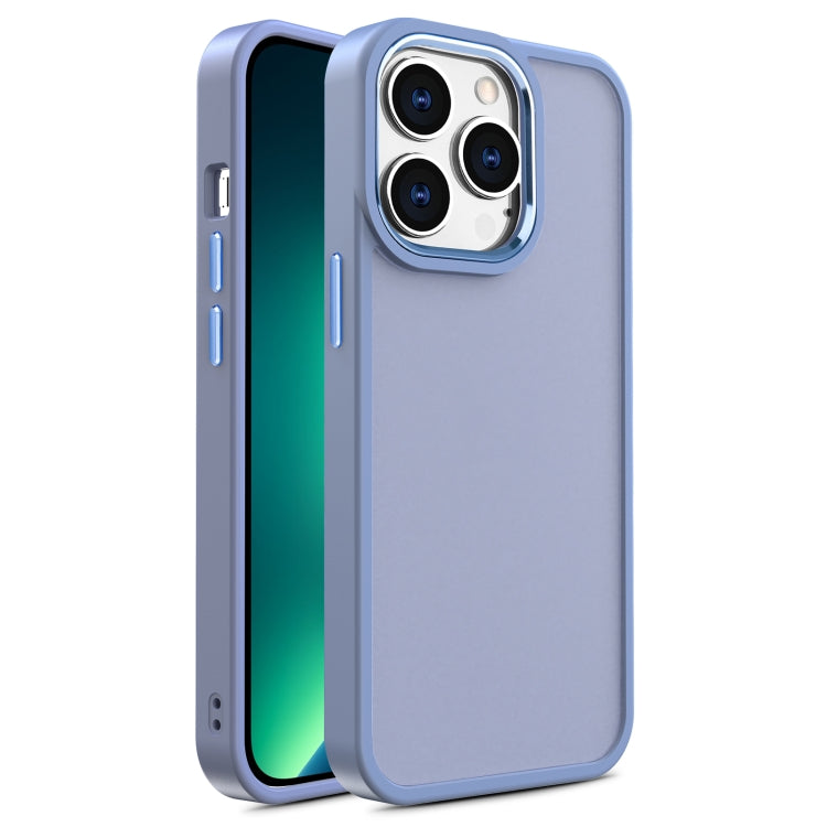 For iPhone 13 Pro Max Shield Skin Feel PC + TPU Phone Case