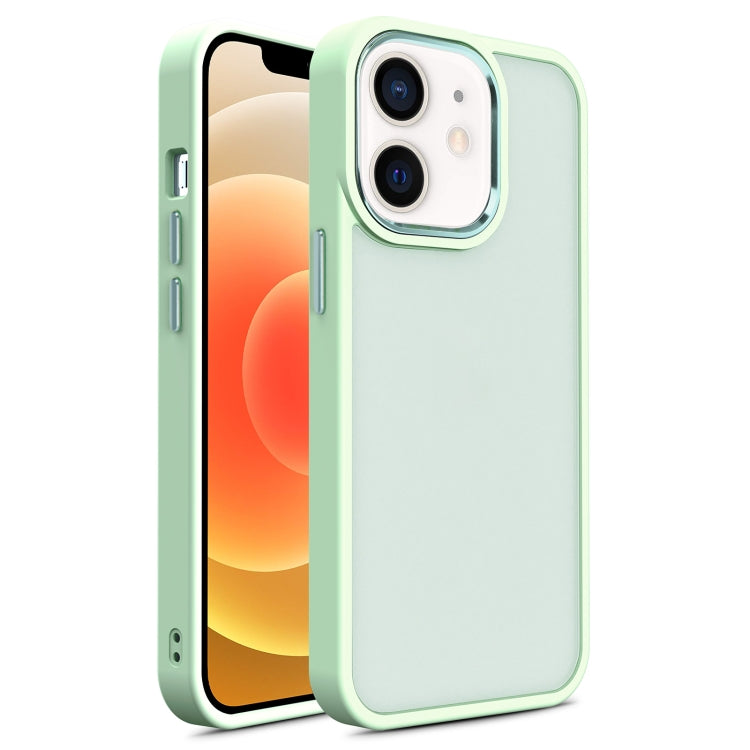 For iPhone 12 / 12 Pro Shield Skin Feel PC + TPU Phone Case